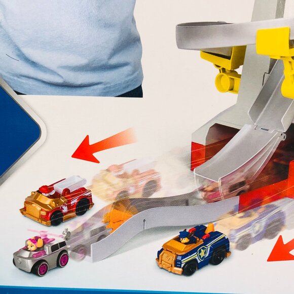 New in Box-PAW Patrol True Metal Adventure Bay Lookout  Way w/ 6 Metal Vehicles - Picture 15 of 16